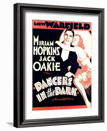 Dancers in The Dark, Jack Oakie, Miriam Hopkins, 1932-null-Framed Art Print