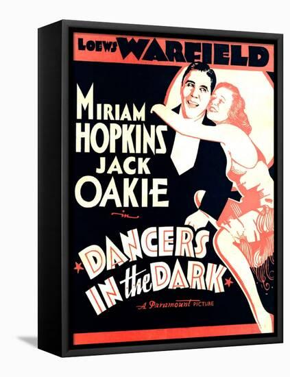 Dancers in The Dark, Jack Oakie, Miriam Hopkins, 1932-null-Framed Stretched Canvas