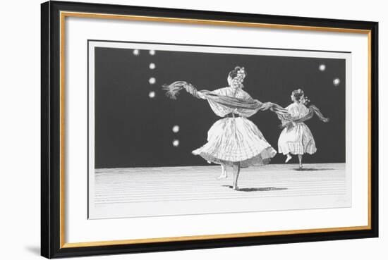 Dancers Of Guanajuato-Vic Herman-Framed Limited Edition