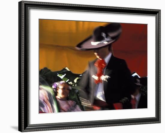 Dancers Perform Traditional Mexican Dance, San Diego, California, USA-Merrill Images-Framed Photographic Print