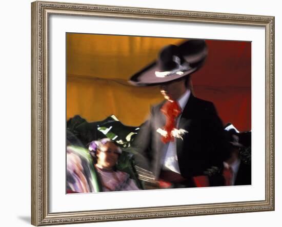 Dancers Perform Traditional Mexican Dance, San Diego, California, USA-Merrill Images-Framed Photographic Print