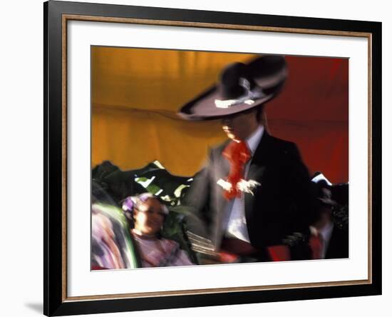 Dancers Perform Traditional Mexican Dance, San Diego, California, USA-Merrill Images-Framed Photographic Print