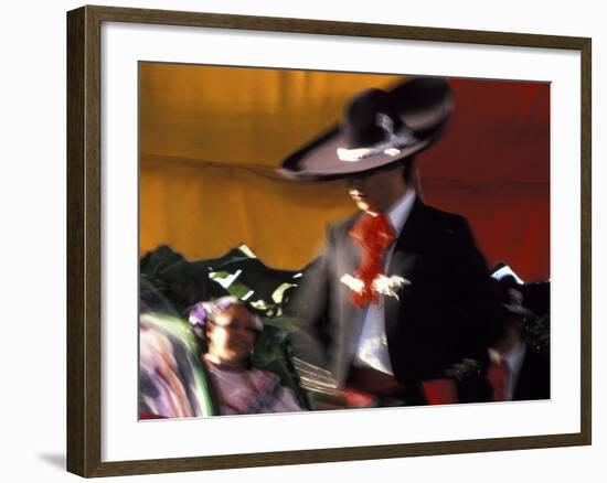 Dancers Perform Traditional Mexican Dance, San Diego, California, USA-Merrill Images-Framed Photographic Print