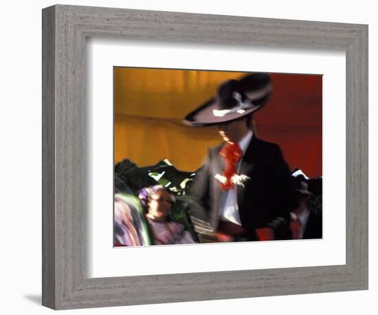 Dancers Perform Traditional Mexican Dance, San Diego, California, USA-Merrill Images-Framed Photographic Print