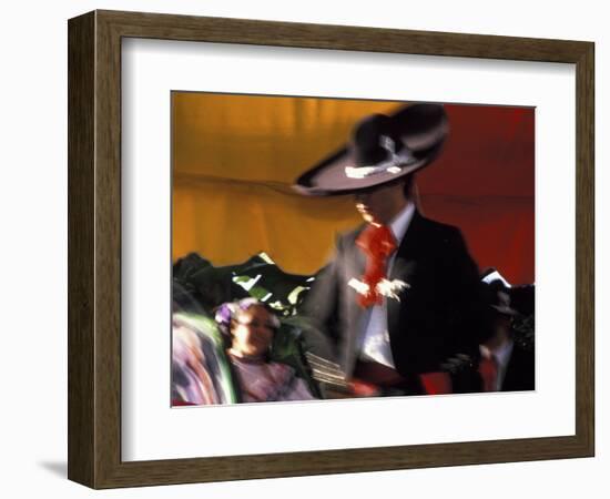 Dancers Perform Traditional Mexican Dance, San Diego, California, USA-Merrill Images-Framed Photographic Print
