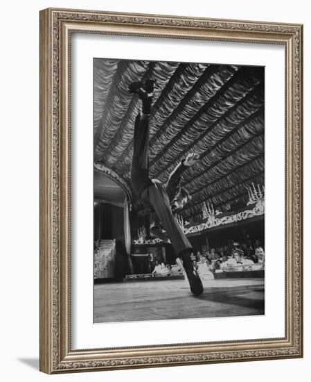 Dancers Performing at the Latin Quarter Night Club-Yale Joel-Framed Photographic Print