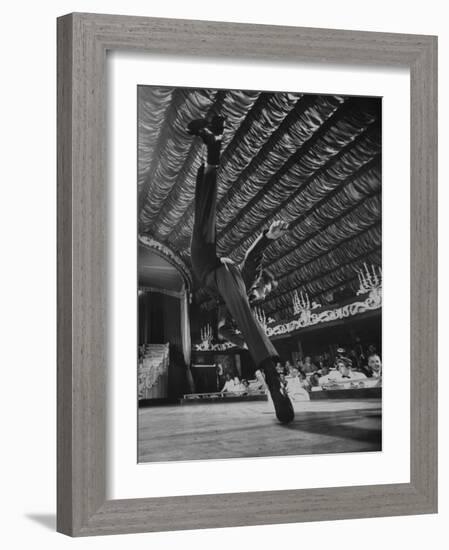 Dancers Performing at the Latin Quarter Night Club-Yale Joel-Framed Photographic Print