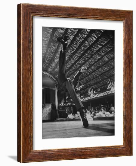 Dancers Performing at the Latin Quarter Night Club-Yale Joel-Framed Photographic Print