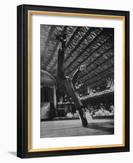 Dancers Performing at the Latin Quarter Night Club-Yale Joel-Framed Photographic Print