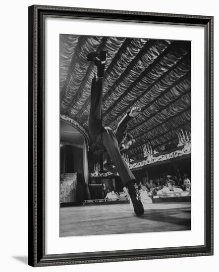 Dancers Performing at the Latin Quarter Night Club-Yale Joel-Framed Photographic Print