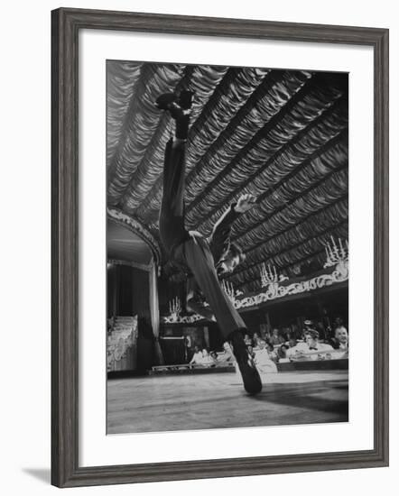 Dancers Performing at the Latin Quarter Night Club-Yale Joel-Framed Photographic Print