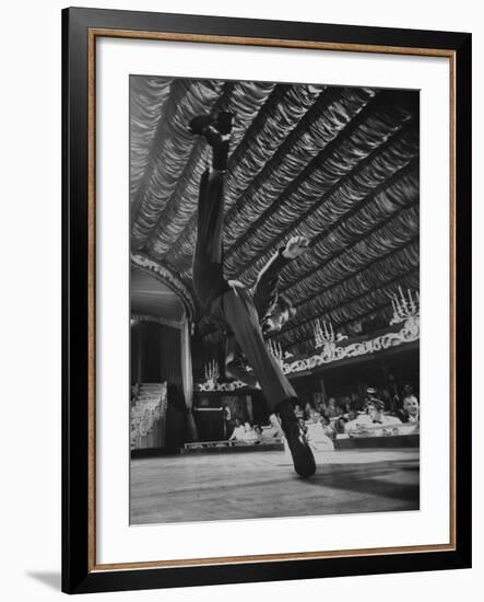 Dancers Performing at the Latin Quarter Night Club-Yale Joel-Framed Photographic Print
