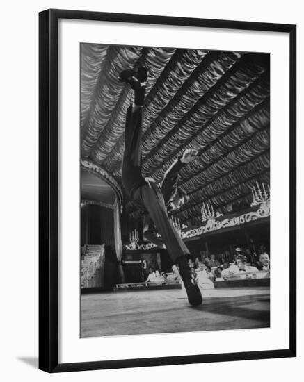 Dancers Performing at the Latin Quarter Night Club-Yale Joel-Framed Photographic Print