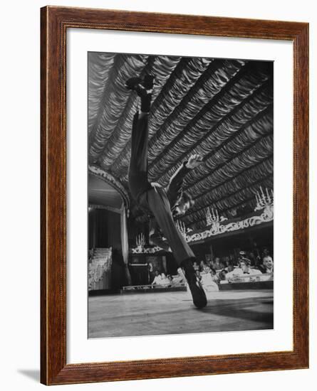 Dancers Performing at the Latin Quarter Night Club-Yale Joel-Framed Photographic Print