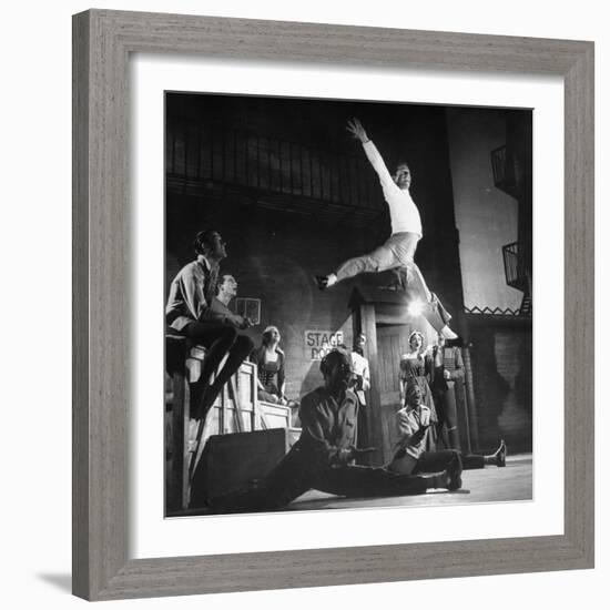 Dancers Performing in Scene from Kiss Me, Kate-Ralph Morse-Framed Premium Photographic Print