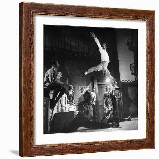 Dancers Performing in Scene from Kiss Me, Kate-Ralph Morse-Framed Premium Photographic Print