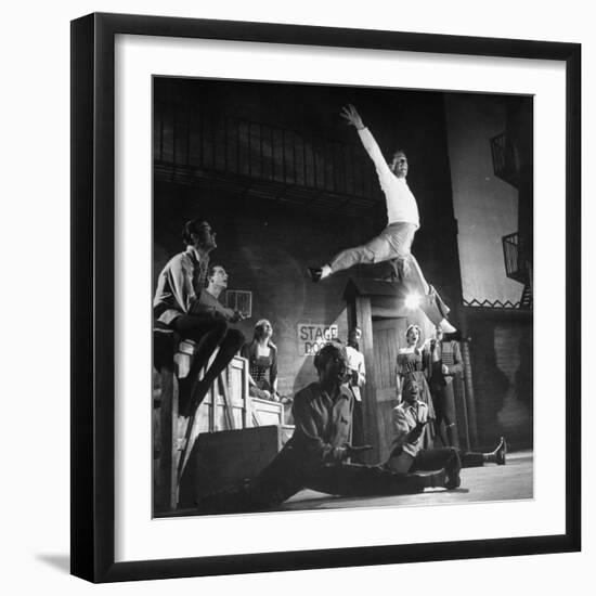 Dancers Performing in Scene from Kiss Me, Kate-Ralph Morse-Framed Premium Photographic Print