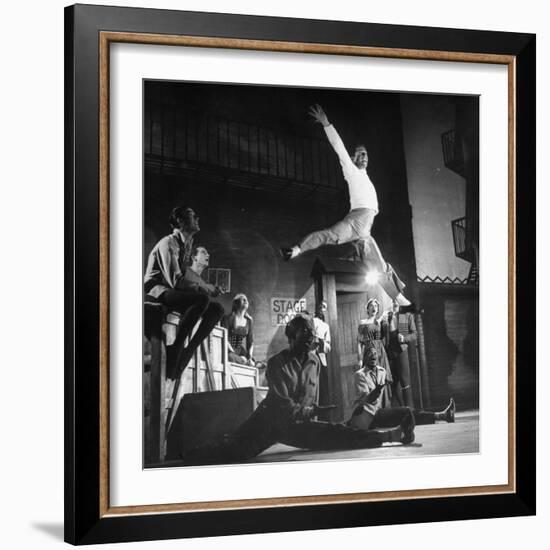 Dancers Performing in Scene from Kiss Me, Kate-Ralph Morse-Framed Premium Photographic Print