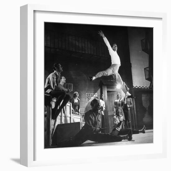 Dancers Performing in Scene from Kiss Me, Kate-Ralph Morse-Framed Premium Photographic Print