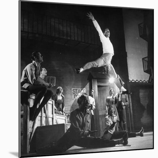 Dancers Performing in Scene from Kiss Me, Kate-Ralph Morse-Mounted Premium Photographic Print