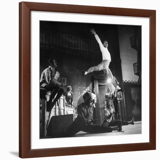 Dancers Performing in Scene from Kiss Me, Kate-Ralph Morse-Framed Premium Photographic Print