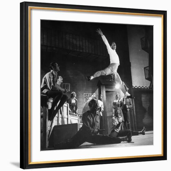 Dancers Performing in Scene from Kiss Me, Kate-Ralph Morse-Framed Premium Photographic Print