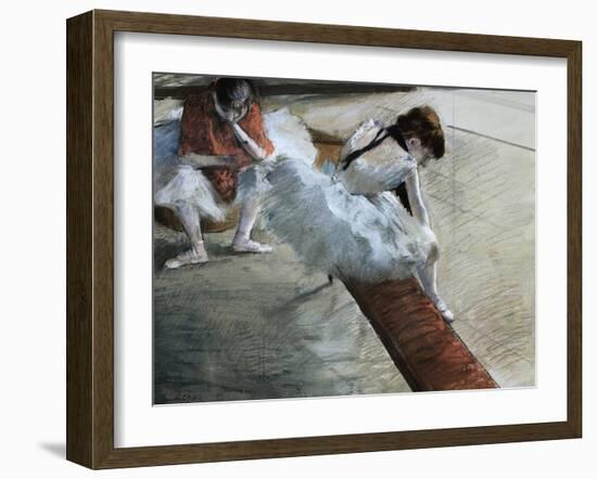 Dancers Resting-Edgar Degas-Framed Giclee Print