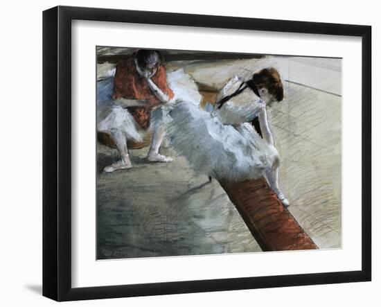 Dancers Resting-Edgar Degas-Framed Giclee Print