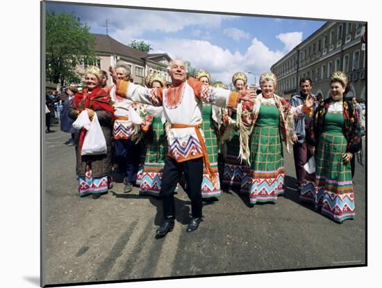 Dancers, Summer Festival, Sergiev Posad, Russia-Gavin Hellier-Mounted Photographic Print