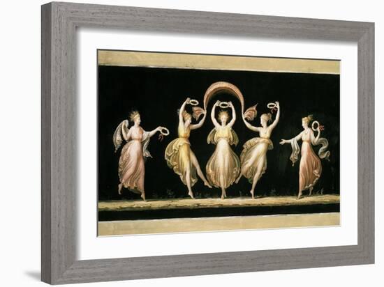 Dancers, Tempera-Antonio Canova-Framed Giclee Print