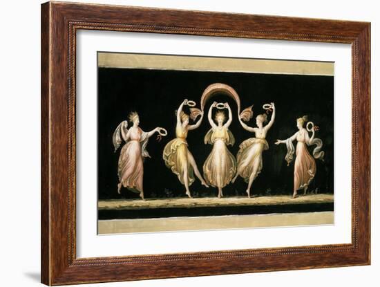 Dancers, Tempera-Antonio Canova-Framed Giclee Print