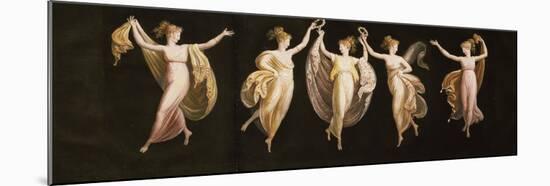 Dancers with Veils and Crowns-Antonio Canova-Mounted Giclee Print