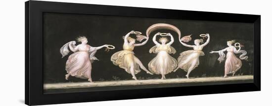 Dancers with Veils and Crowns-Antonio Canova-Framed Giclee Print