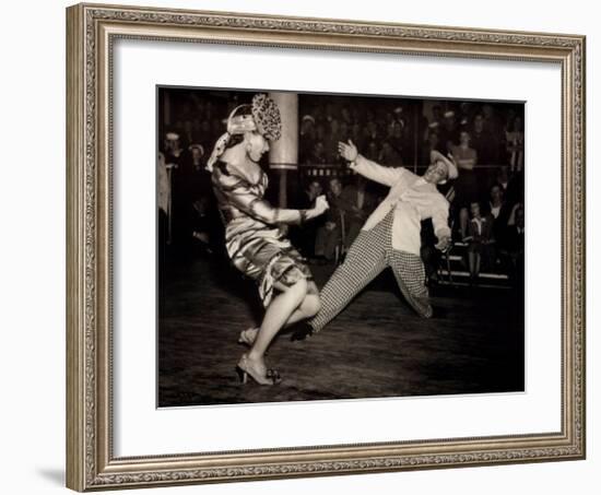 Dancers-Mildred Hatry-Framed Art Print