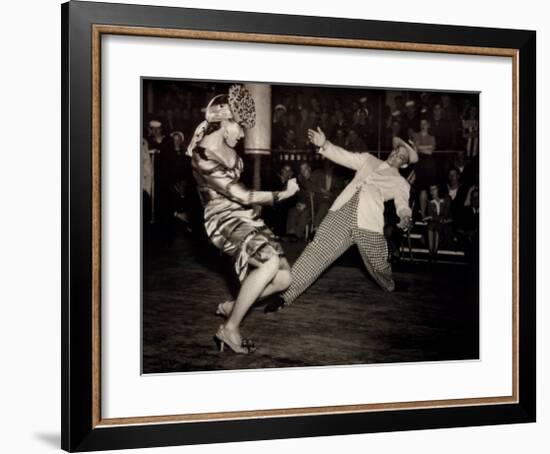 Dancers-Mildred Hatry-Framed Art Print