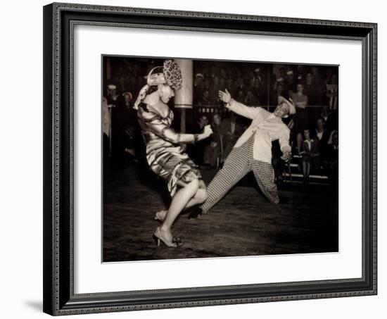 Dancers-Mildred Hatry-Framed Art Print