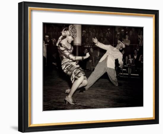 Dancers-Mildred Hatry-Framed Art Print