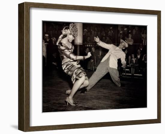 Dancers-Mildred Hatry-Framed Art Print