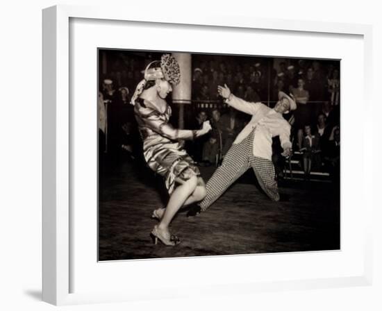 Dancers-Mildred Hatry-Framed Art Print