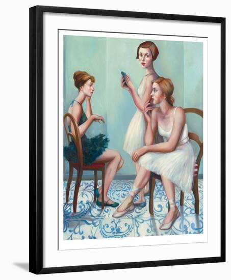 Dancers-Rachel Deacon-Framed Collectable Print