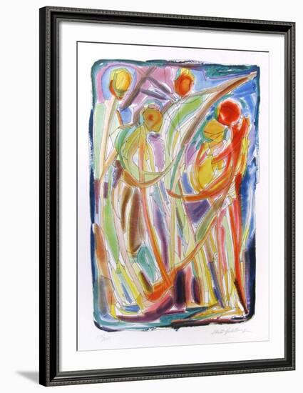 Dancers-Chaim Goldberg-Framed Collectable Print