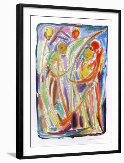 Dancers-Chaim Goldberg-Framed Collectable Print