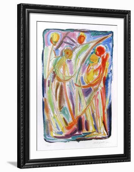 Dancers-Chaim Goldberg-Framed Collectable Print