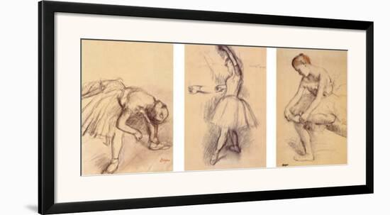 Dancers-Edgar Degas-Framed Art Print