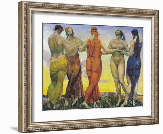 Dancers-Duncan Grant-Framed Giclee Print