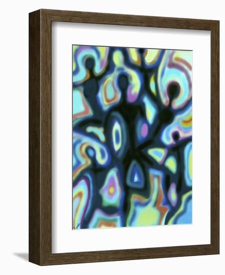 Dancers-Diana Ong-Framed Giclee Print