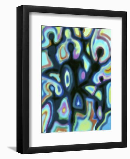 Dancers-Diana Ong-Framed Giclee Print