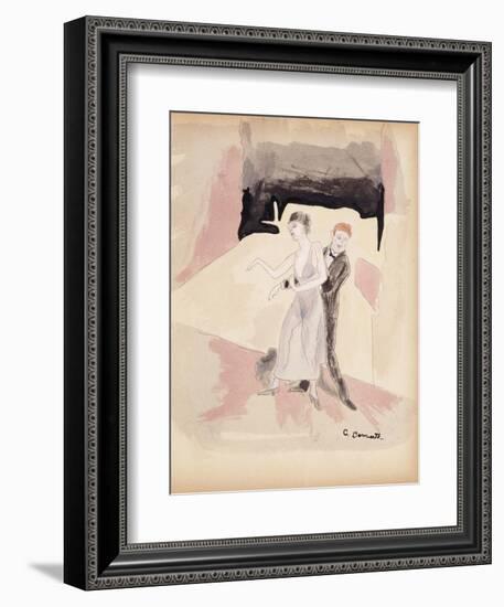 Dancers-Charles Demuth-Framed Giclee Print