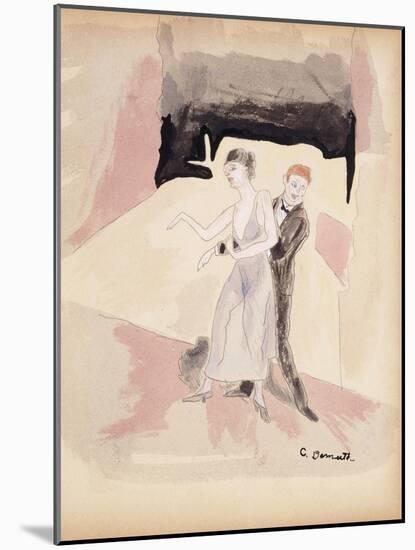 Dancers-Charles Demuth-Mounted Giclee Print