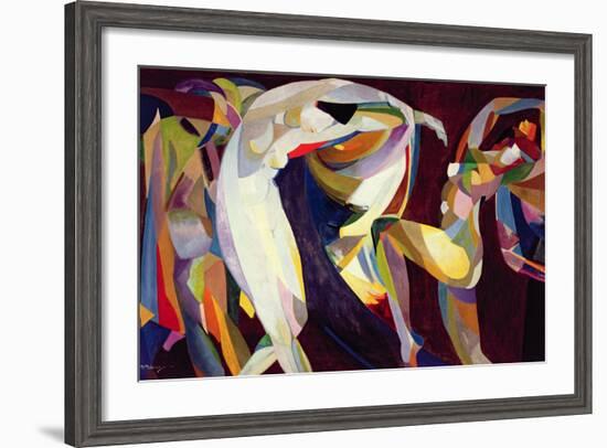 Dances, 1914/15-Arthur Bowen Davies-Framed Giclee Print